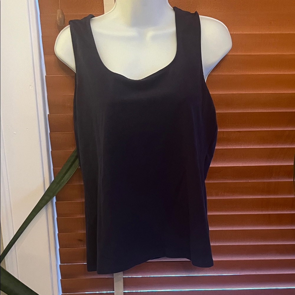 Coldwater Creek Black Tank Top